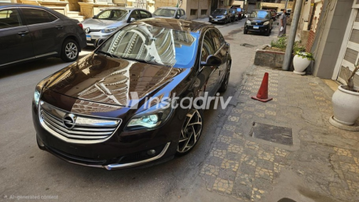 Opel Insignia 2014 Dark Red Automatic Used for Sale in Alexandria - 4
