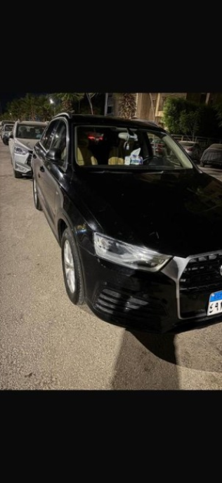 Audi Q3 2015 Black Automatic Used for Sale in Hadayek October
