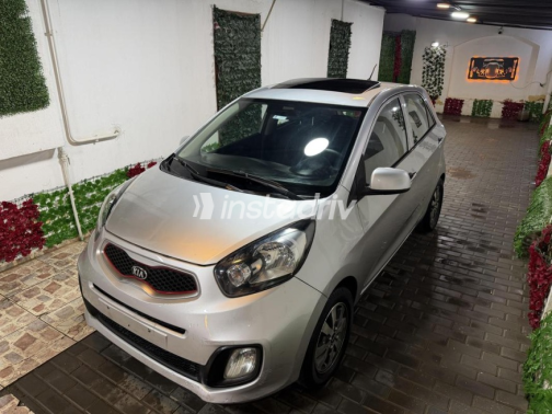 Kia Picanto 2015 Silver Automatic Used for Sale in Cairo - 3