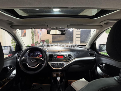 Kia Picanto 2015 Silver Automatic Used for Sale in Cairo - 9
