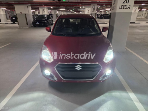 Suzuki Swift Dzire 2022 Red Manual Used for Sale in Giza - 2