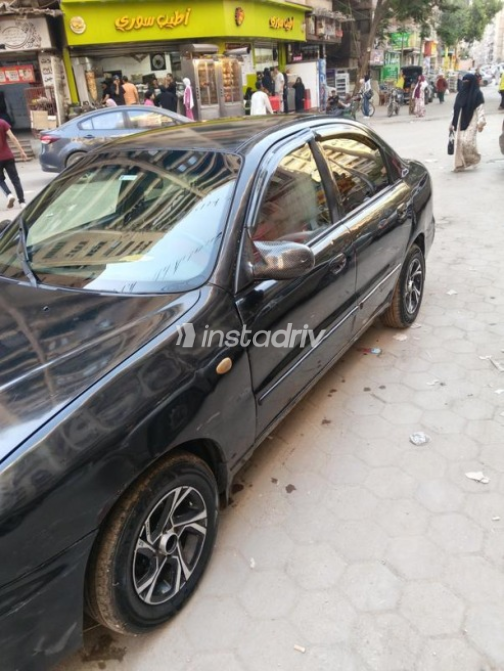 Chevrolet Lanos 2012 Black Manual Used for Sale in Giza - 2