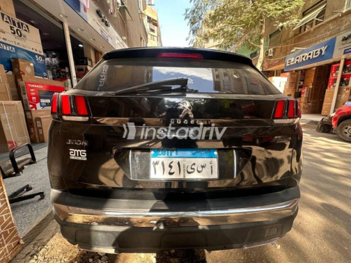 بيجو 3008 2019 أسود أوتوماتيك مستعملة للبيع في القاهرة - 1