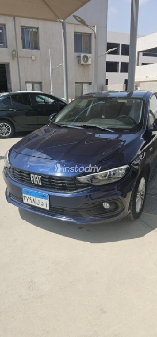 Fiat Tipo 2022 Dark Blue Automatic Used for Sale in Cairo - 1