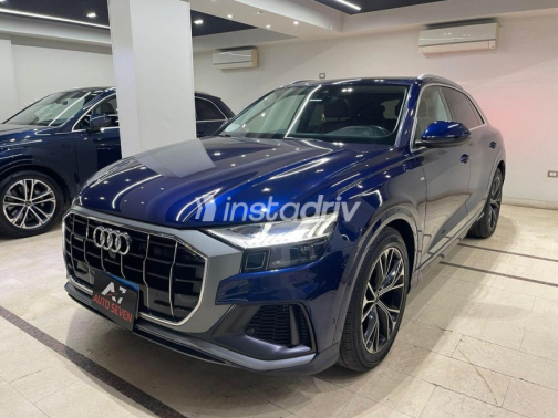 Audi Q8 2023 Dark Blue Automatic Used for Sale in Heliopolis - 1