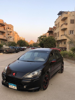 Peugeot 307 2006 Black Automatic Used for Sale in 6 October