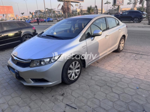 Honda Civic 2012 Silver Automatic Used for Sale in 6 October - 2