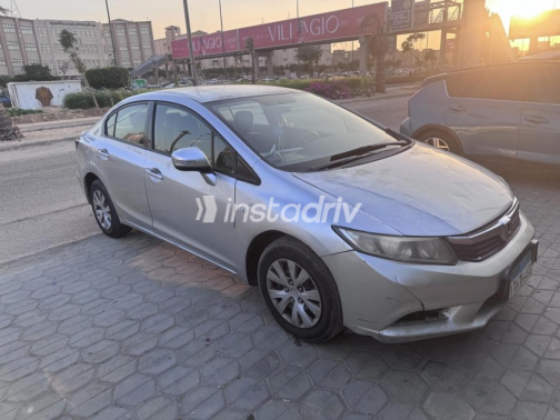 Honda Civic 2012 Silver Automatic Used for Sale in 6 October - 6