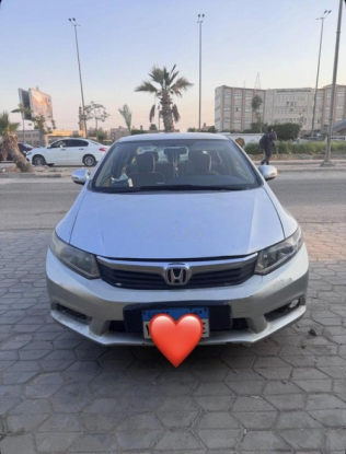 Honda Civic 2012 Silver Automatic Used for Sale in 6 October
