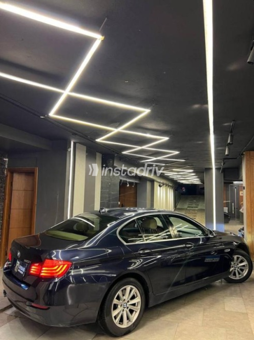 BMW 520 2014 Blue Automatic Used for Sale in Cairo - 6