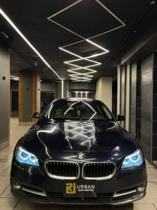 BMW 520 2014 Blue Automatic Used for Sale in Cairo