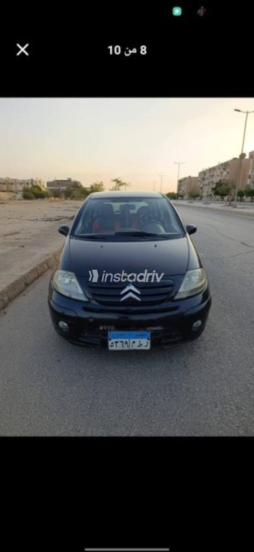سيتروين C3 2008 أسود أوتوماتيك مستعملة للبيع في العاشر من رمضان - 1