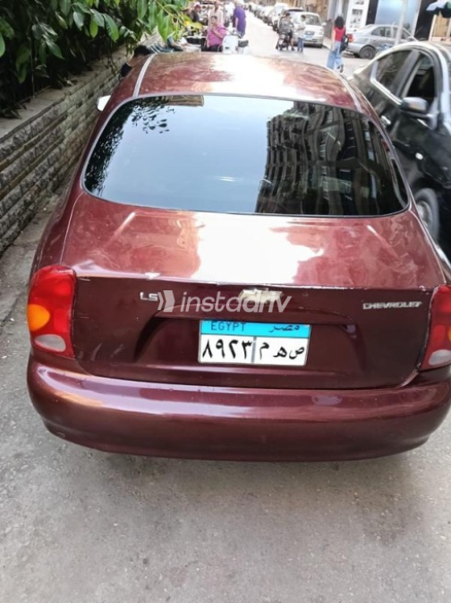 Chevrolet Lanos 2012 Dark Red Manual Used for Sale in Cairo - 3