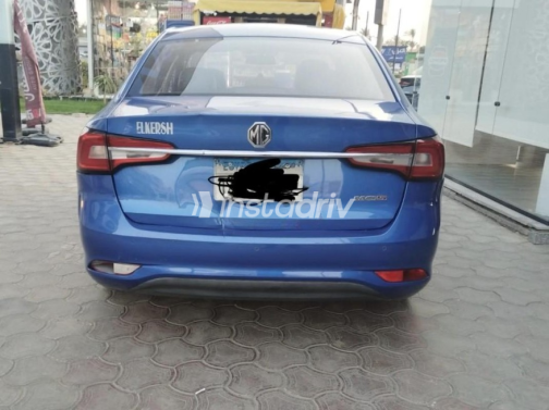 MG 5 2021 Blue Automatic Used for Sale in Sheikh Zayed City - 4