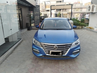 MG 5 2021 Blue Automatic Used for Sale in Sheikh Zayed City