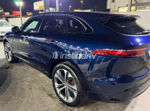 Jaguar F-Pace 2024 Dark Blue Automatic Used for Sale in Sheikh Zayed City - 1