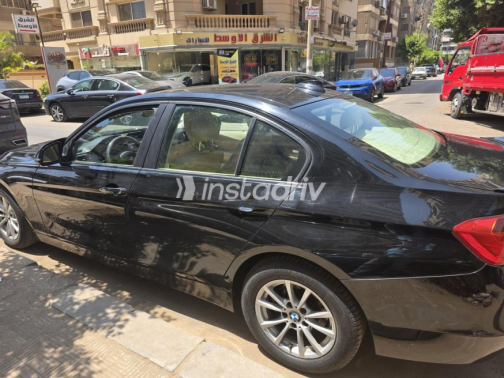 BMW 316 2014 Black Automatic Used for Sale in Heliopolis - 1
