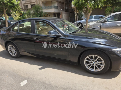 BMW 316 2014 Black Automatic Used for Sale in Heliopolis - 4