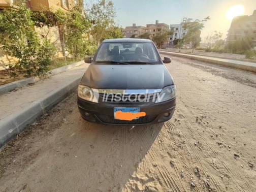 رينو لوجان 2012 رمادي غامق يدوي مستعملة للبيع في العبور - 1