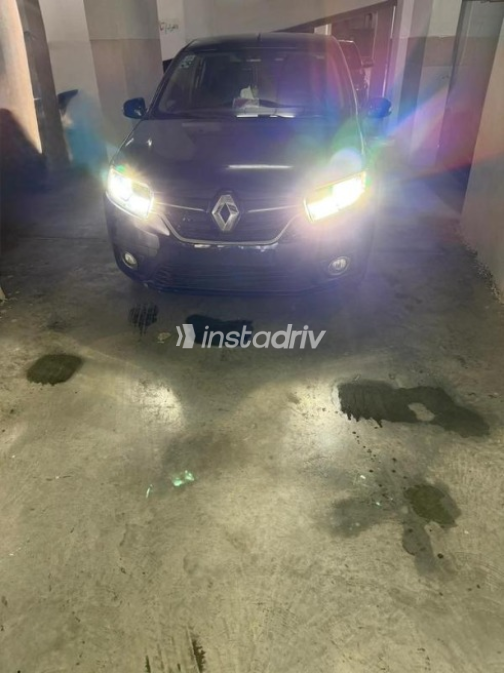 Renault Logan 2019 Dark Blue Automatic Used for Sale in Alexandria - 3