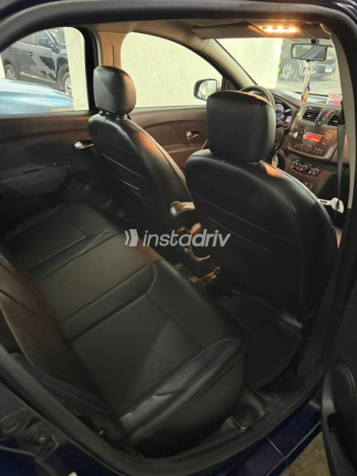Renault Logan 2019 Dark Blue Automatic Used for Sale in Alexandria - 7