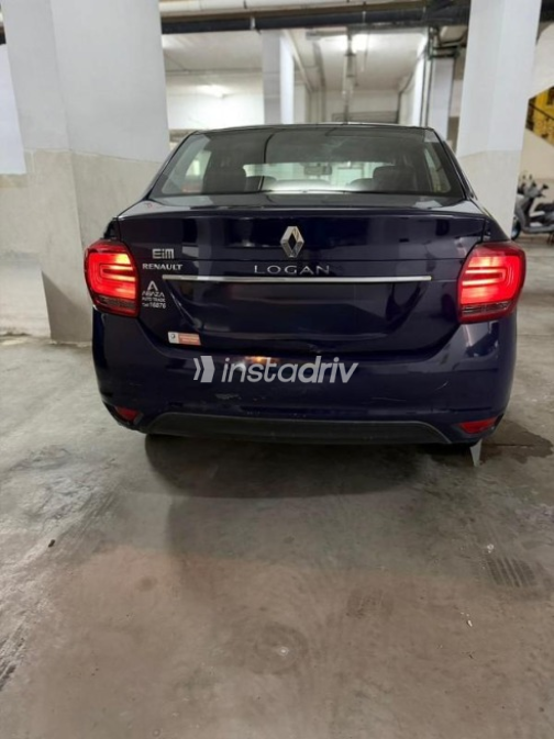 Renault Logan 2019 Dark Blue Automatic Used for Sale in Alexandria - 10