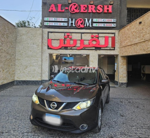 Nissan Qashqai 2018 Brown Automatic Used for Sale in Nasr city - 1
