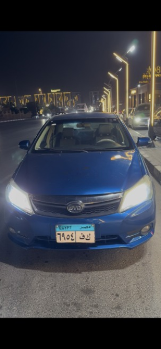 بى واى دى‬ F3 2018 أزرق يدوي مستعملة للبيع في المعادى
