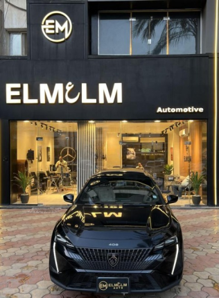 Peugeot 408 2024 Black Automatic Used for Sale in Cairo