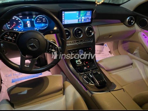 Mercedes C 180 2019 Green Automatic Used for Sale in Greater Cairo ( Cairo + Giza) - 1