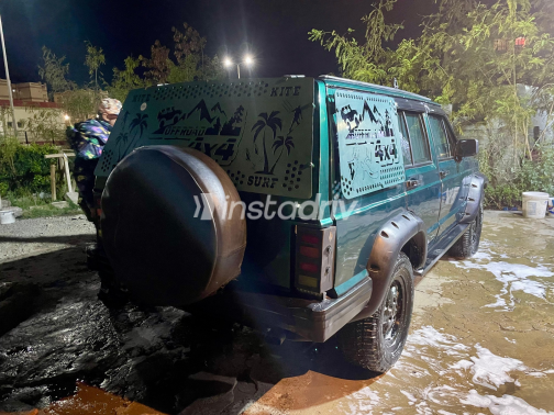 Jeep Cherokee 1996 Green Manual Used for Sale in Greater Cairo ( Cairo + Giza) - 1