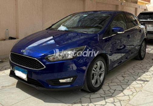 Ford Focus 2018 Dark Blue Automatic Used for Sale in Obour City - 3