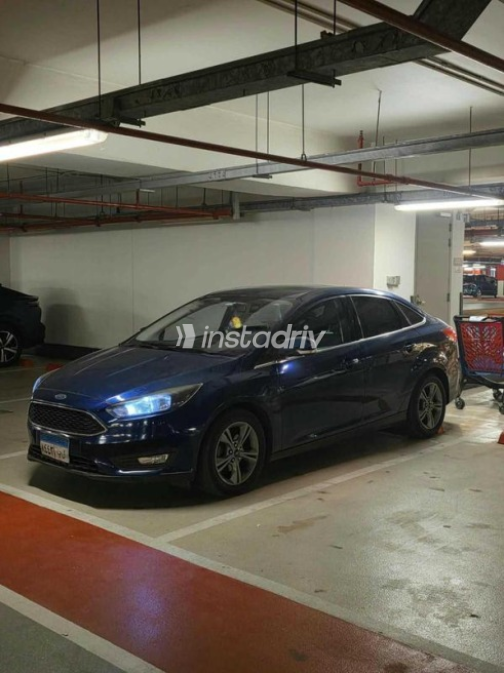 Ford Focus 2018 Dark Blue Automatic Used for Sale in Obour City - 5