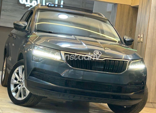 Skoda Karoq 2020 Gray Automatic Used for Sale in Beni Suef - 2