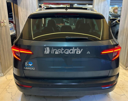 Skoda Karoq 2020 Gray Automatic Used for Sale in Beni Suef - 3