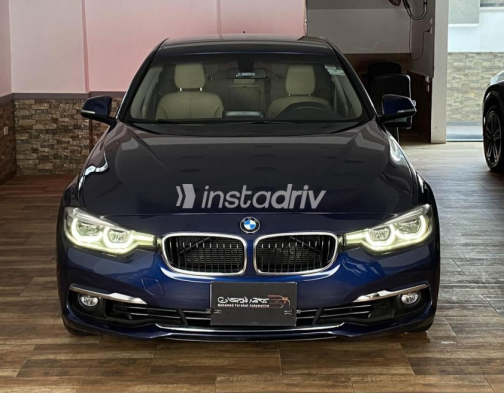 BMW 318 2019 Dark Blue Automatic Used for Sale in Heliopolis - 1