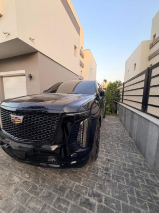 Cadillac Escalade 2025 Black Automatic Used for Sale in Cairo