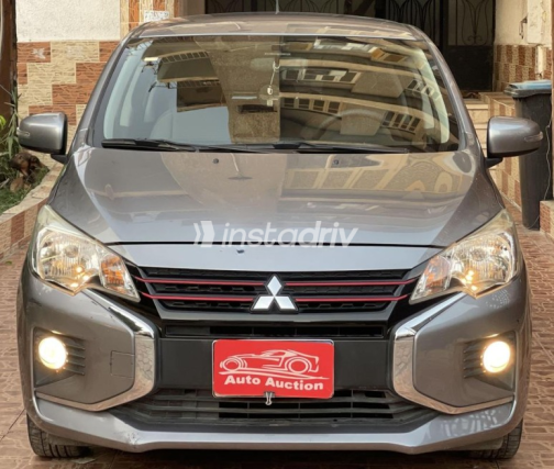 Mitsubishi Attrage 2023 Gray Automatic Used for Sale in Cairo - 1