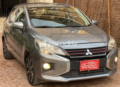 Mitsubishi Attrage 2023 Gray Automatic Used for Sale in Cairo - 3