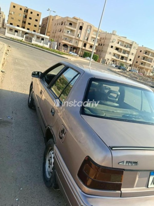 هيونداي اكسيل 1996 برونزي يدوي مستعملة للبيع في الشروق - 3