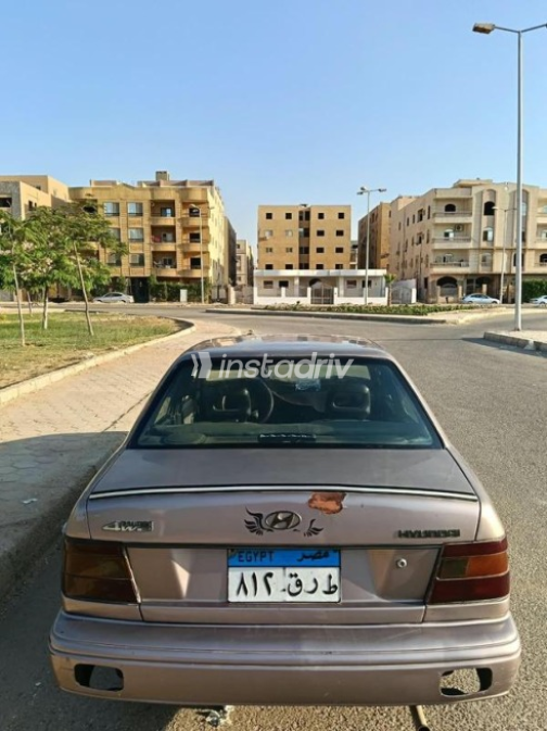 هيونداي اكسيل 1996 برونزي يدوي مستعملة للبيع في الشروق - 5