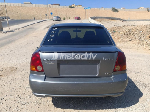 Hyundai Verna 2015 Dark Gray Manual Used for Sale in Cairo - 2