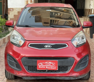 Kia Picanto 2014 Red Automatic Used for Sale in Cairo