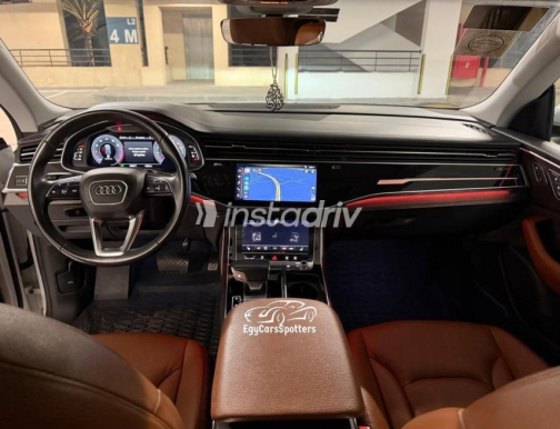 Audi Q8 2019 White Automatic Used for Sale in Greater Cairo ( Cairo + Giza) - 2