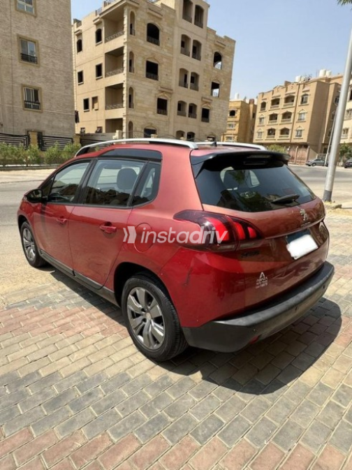 Peugeot 2008 2017 Dark Red Automatic Used for Sale in Cairo - 5