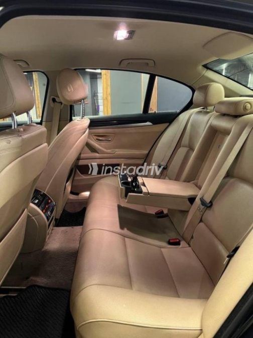 BMW 520 2014 Black Automatic Used for Sale in Cairo - 2