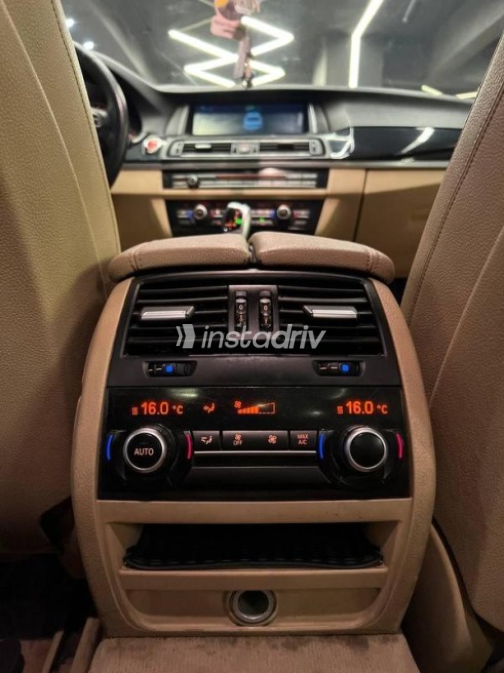 BMW 520 2014 Black Automatic Used for Sale in Cairo - 5