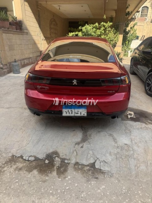 Peugeot 508 2022 Red Automatic Used for Sale in Heliopolis - 2