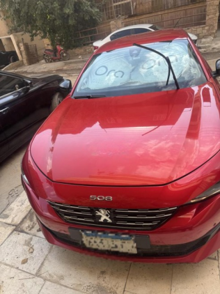 Peugeot 508 2022 Red Automatic Used for Sale in Heliopolis
