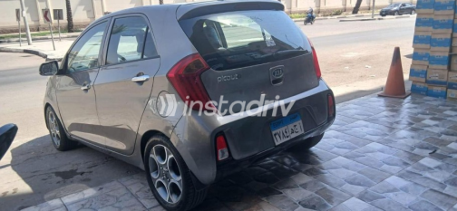 Kia Picanto 2015 Beige Automatic Used for Sale in Nasr city - 3